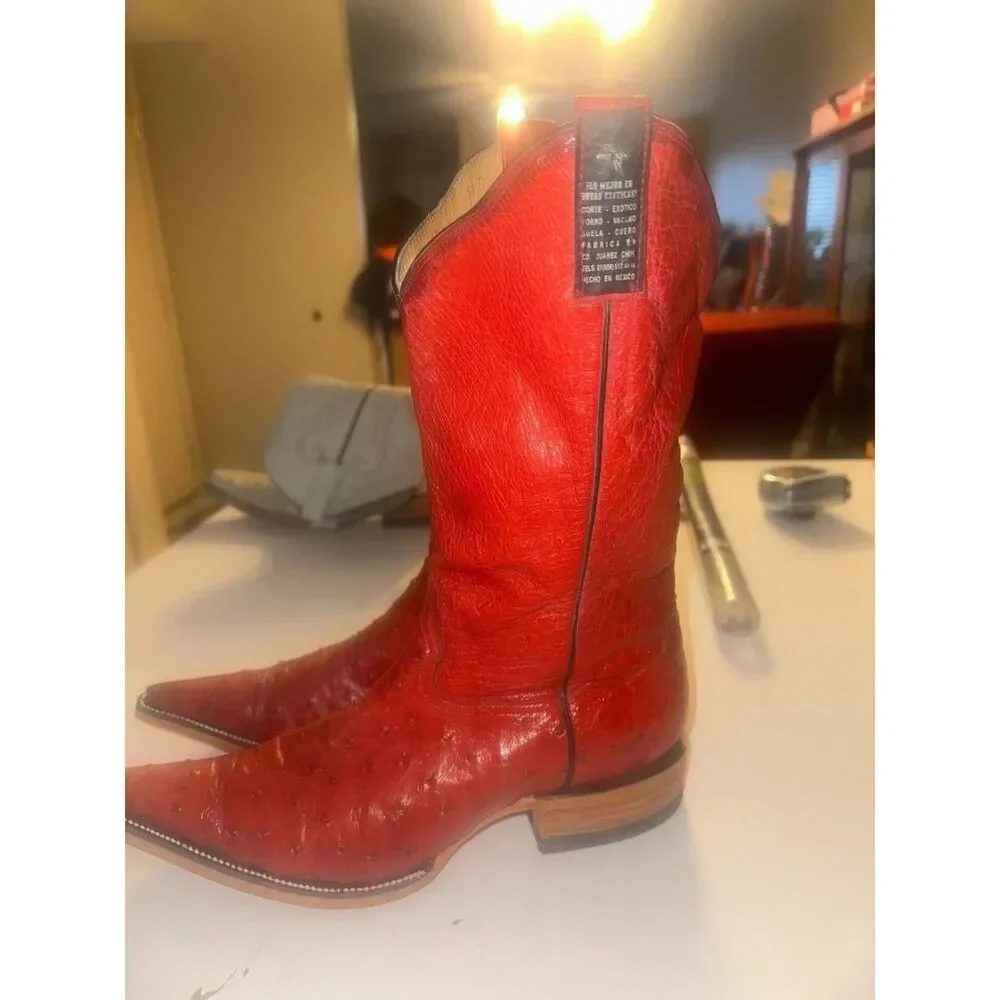 Unbranded Men's Red Boots